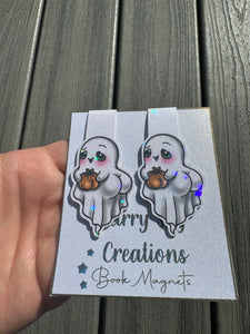 Ghosty Bum- Bookmark Magnet
