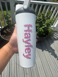 Name on an Owala Tumbler