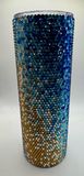 Beach Rhinestone Tumbler