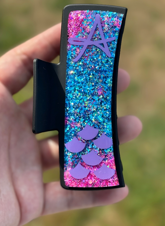 Glittered Hair Clip