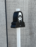 Ghost Face Straw Topper