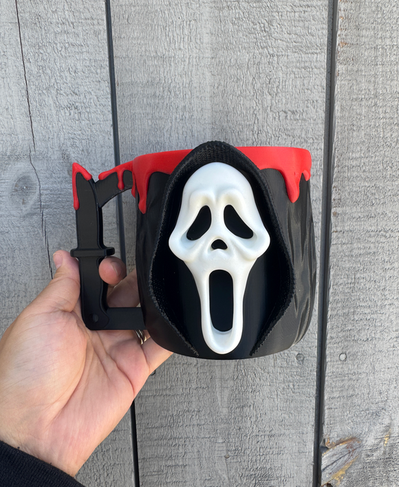 Ghost Face Ice Cream Holder